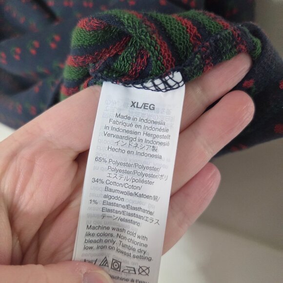 MADEWELL Navy Cherry Jacquard Top - Picture 4 of 5